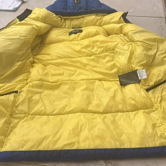 Mackage blue jacket - size 12- feather filled